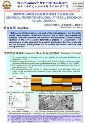 哈工大材料科学与工程学科第二届“十佳墙报”微信投票活动 见证科研风采，共筑学术未来